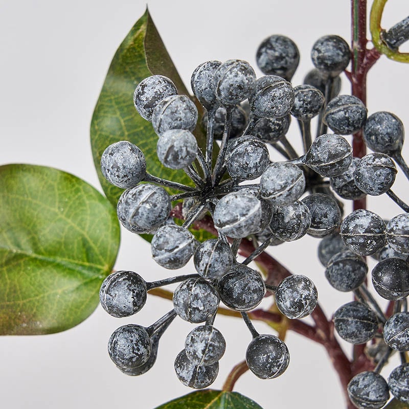 東京堂 造花 パティナベリー FM1920 ブラック 1本(ご注文単位1本)【直送品】