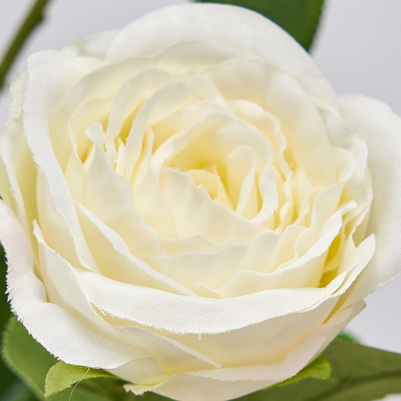 東京堂 造花 プリマスプレーローズ FM2295 クリーム 1本(ご注文単位1本)【直送品】