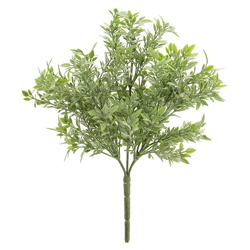 東京堂 造花　ティーリーフブッシュ FG9991 フロストグリーン 1本（ご注文単位1本）【直送品】