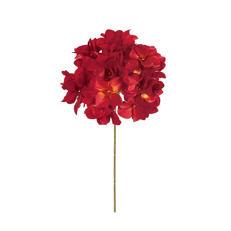 東京堂 造花　リベラルハイドレンジア FM5001 レッド 1本（ご注文単位1本）【直送品】