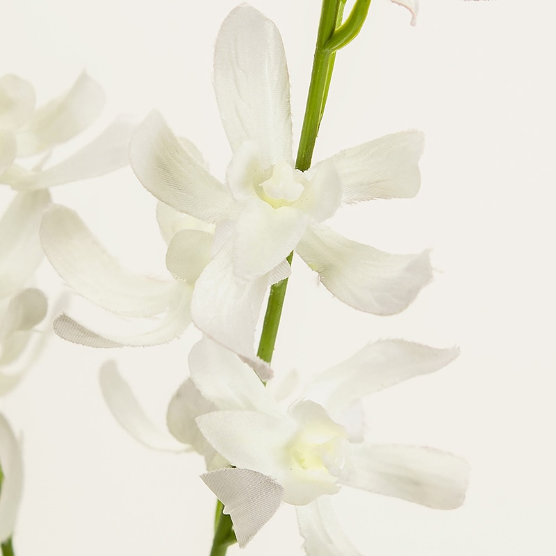 東京堂 造花 カミラオーキッド FM1452 ホワイト 1本(ご注文単位1本)【直送品】