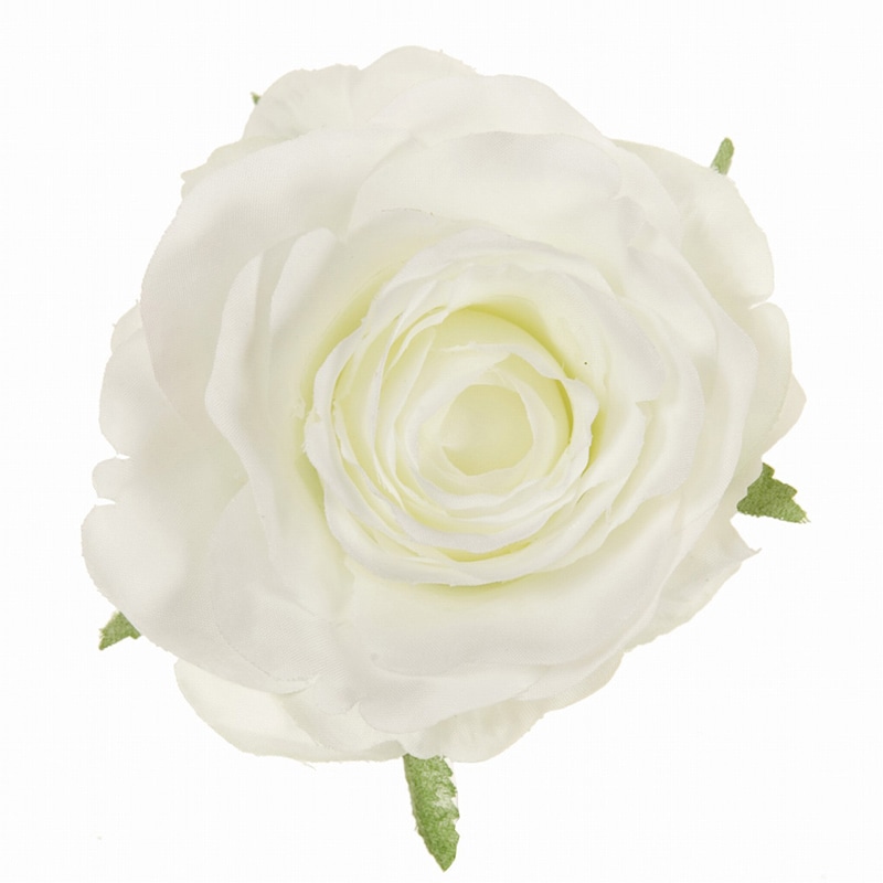 東京堂 造花 フロンティアローズ FM2787 ホワイト 1本(ご注文単位1本)【直送品】