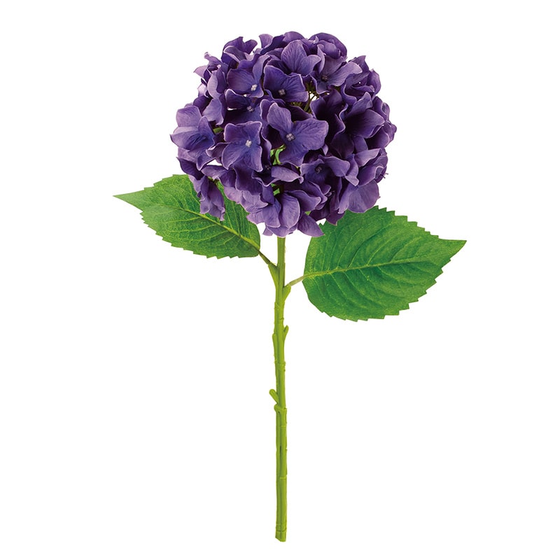 東京堂 造花 清風あじさい FM7988 パープル 1本(ご注文単位1本)【直送品】