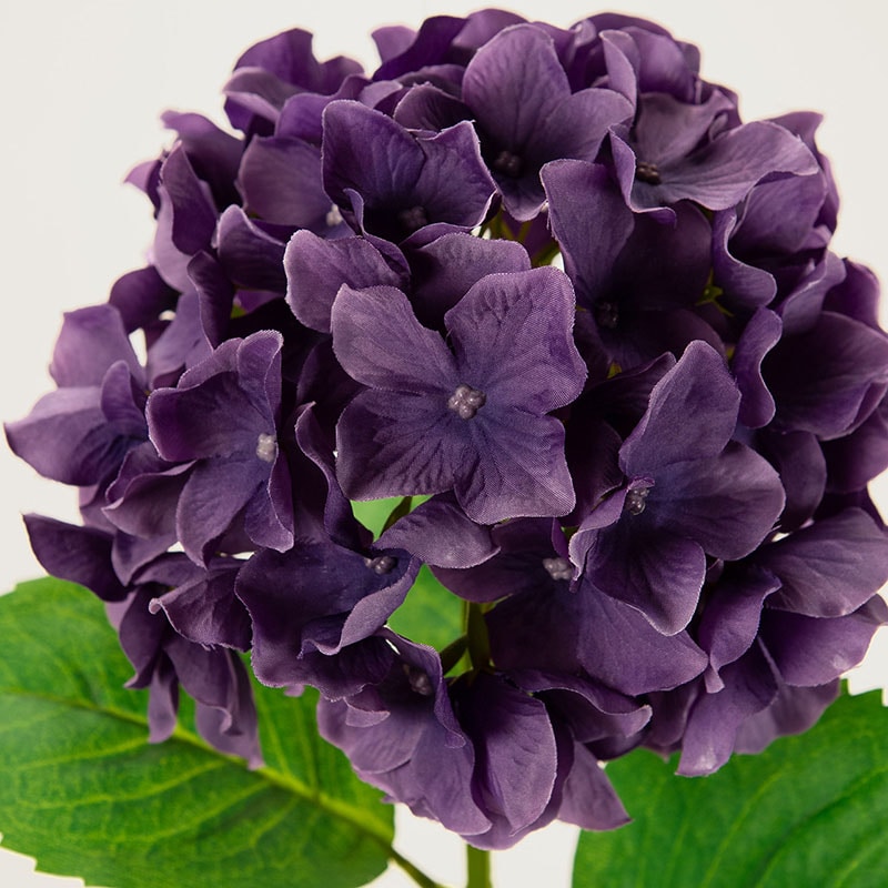 東京堂 造花 清風あじさい FM7988 パープル 1本(ご注文単位1本)【直送品】