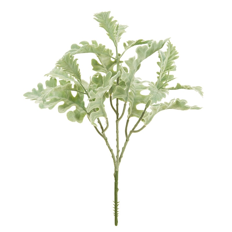 東京堂 造花　ルナダスティミラーブッシュ FG188 シルバーグリーン 1本（ご注文単位1本）【直送品】