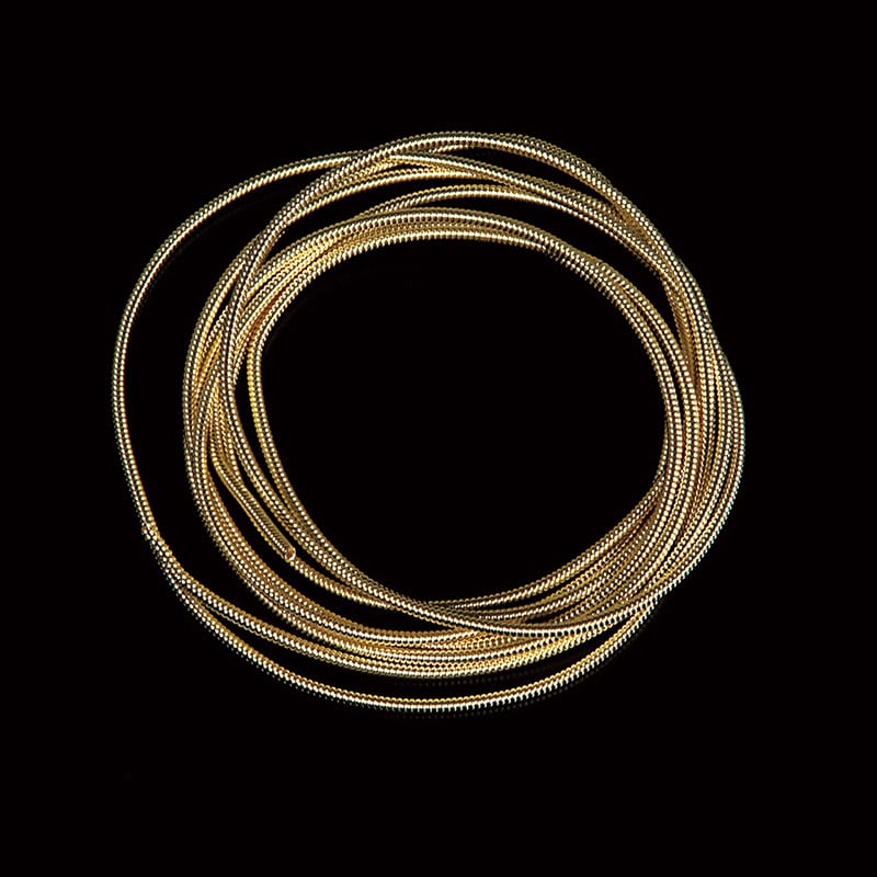 東京堂 ワイヤー　ぺルルドラート　1.2mm ゴールド AW008010 　1袋（ご注文単位1袋）【直送品】