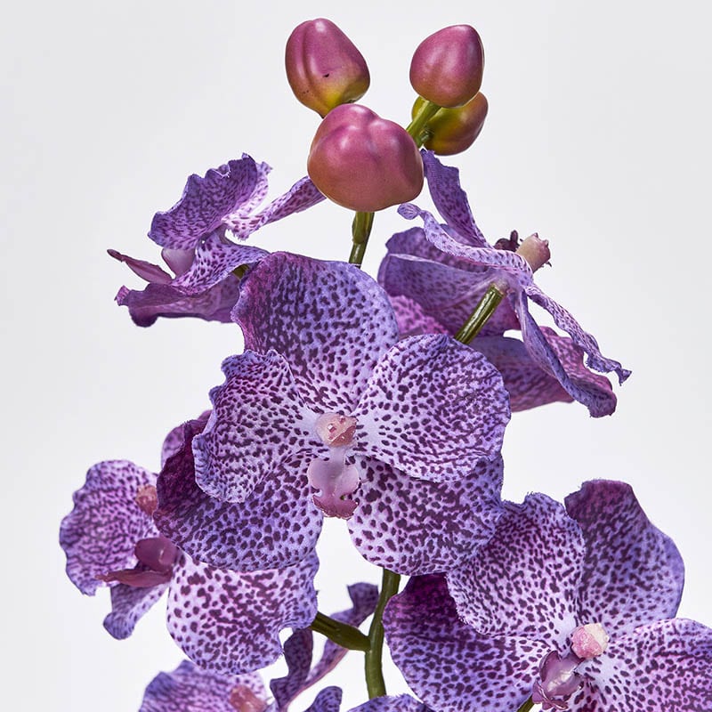 東京堂 造花 フレアバンダオーキッド FM336 パープル 1本(ご注文単位1本)【直送品】