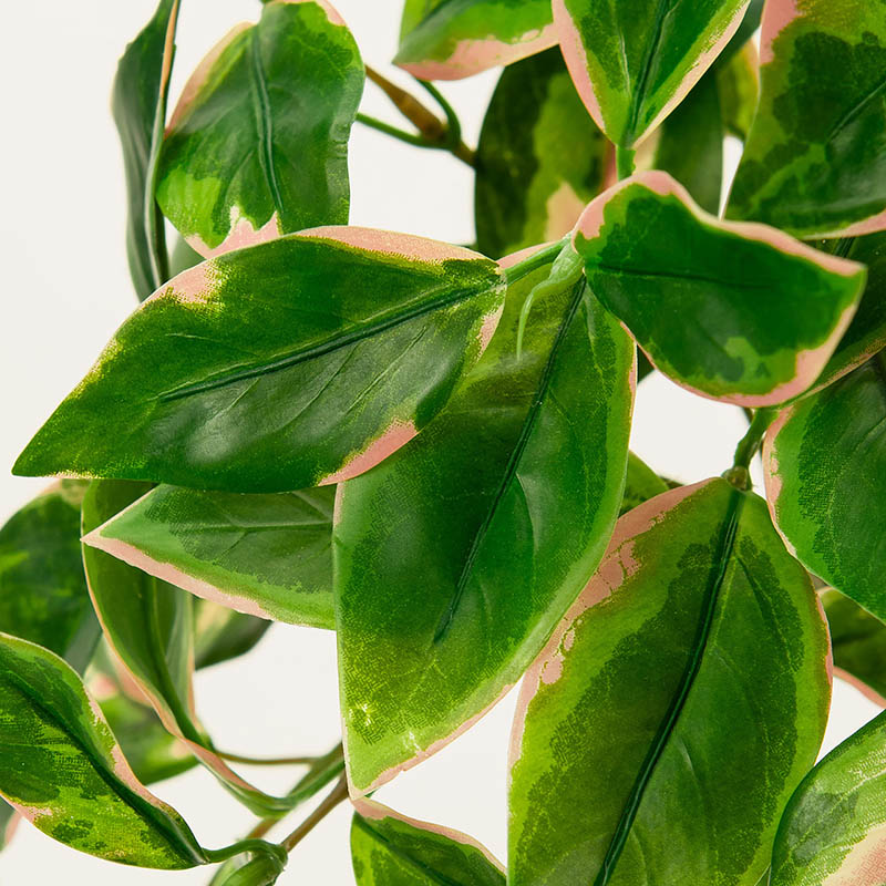 東京堂 造花 フレッシュホヤリーフバイン FG1075 ピンクグリーン 1本(ご注文単位1本)【直送品】