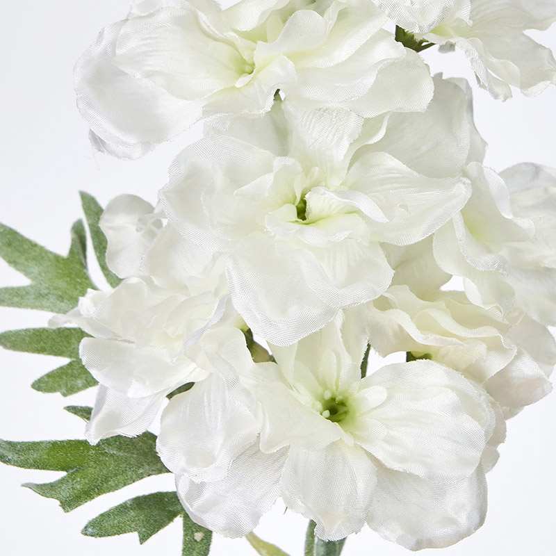 東京堂 造花 ブルームデルフィニウム S FM3337 クリームホワイト 1本(ご注文単位1本)【直送品】