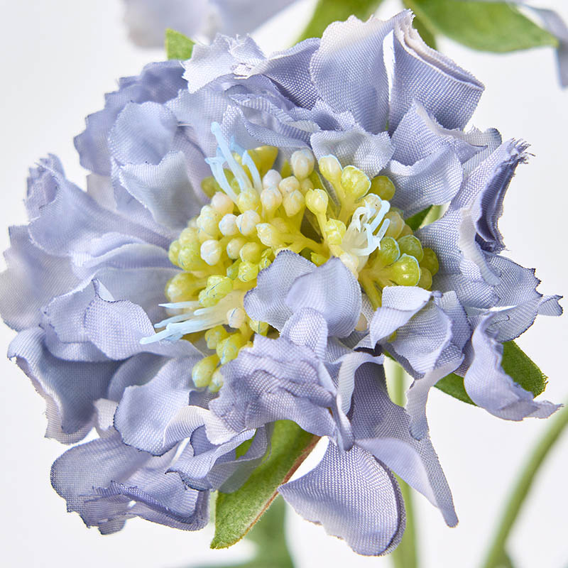 東京堂 造花 フリンジスカビオサ FM9378 グレイッシュブルー 1束(ご注文単位1束)【直送品】