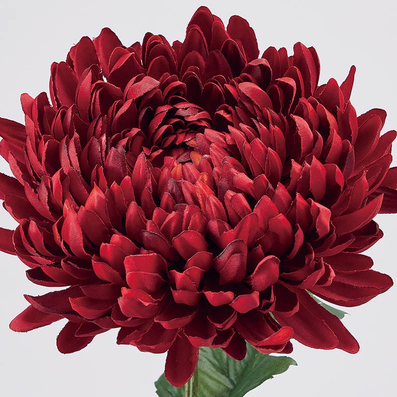 東京堂 造花 みやび菊 FM2284 レッド 1本(ご注文単位1本)【直送品】