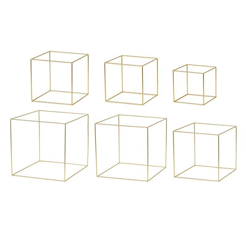 東京堂 ディスプレイ什器　ワイヤーキューブセット  XU000020 　1セット（ご注文単位1セット）【直送品】