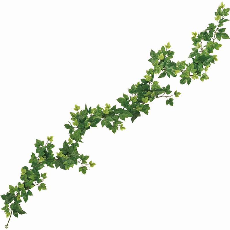 東京堂 造花 メープルアイビーガーランド FG4147 ライトグリーン 1本(ご注文単位1本)【直送品】