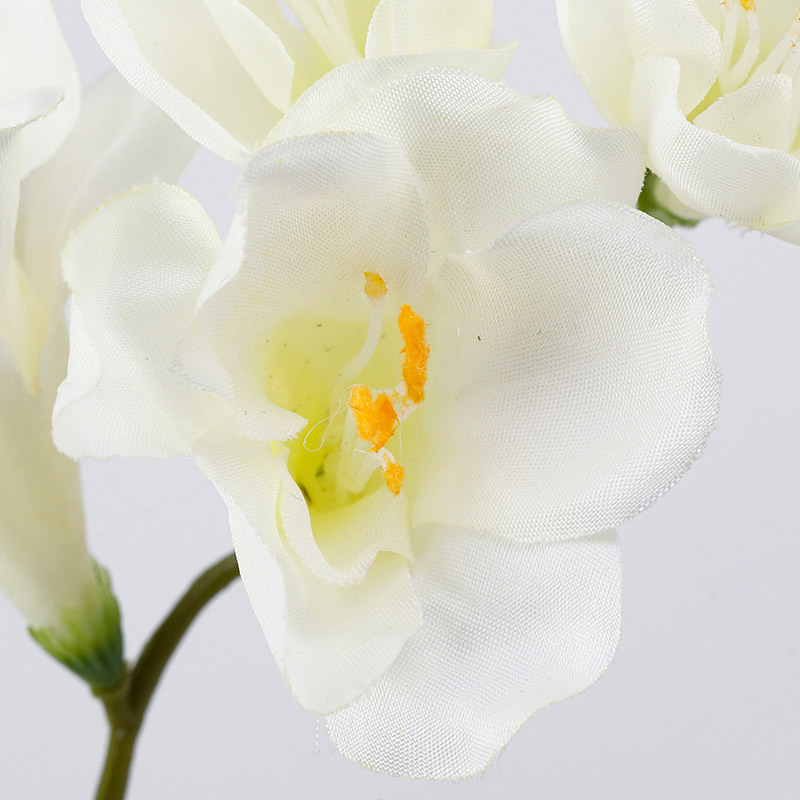 東京堂 造花 マリナフリージア FM1832 クリーム 1本(ご注文単位1本)【直送品】