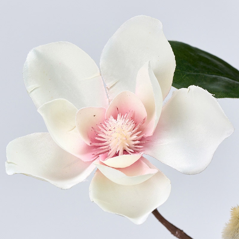 東京堂 造花　マグノリアパルファン FM1112 クリームモーブ 1本（ご注文単位1本）【直送品】