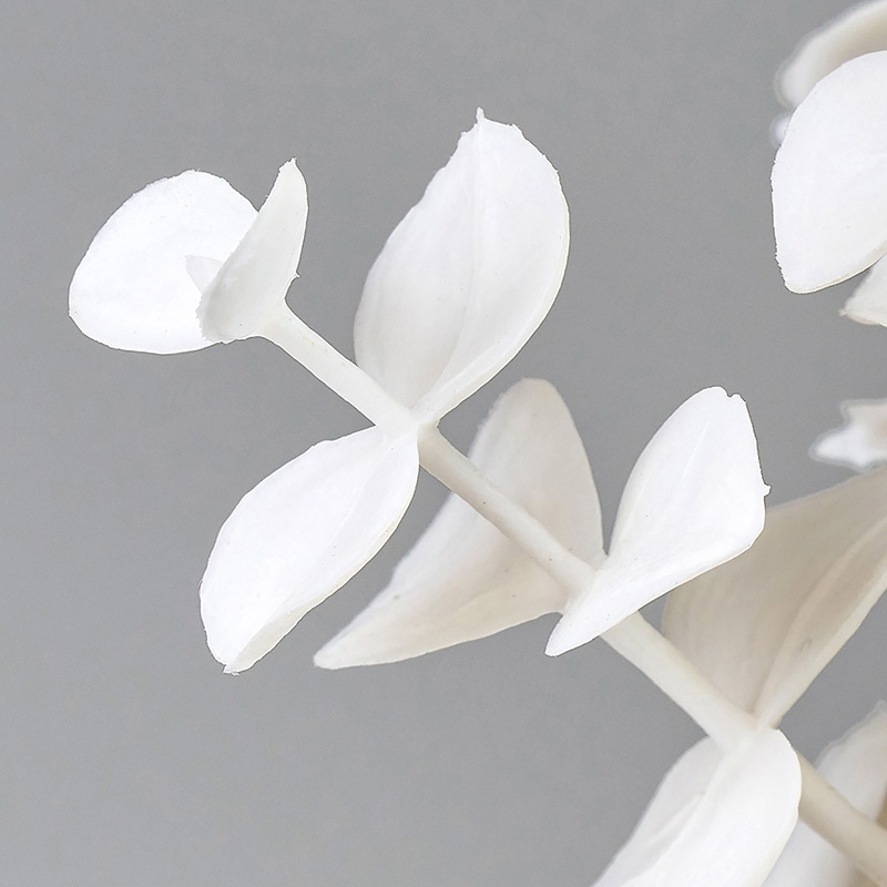 東京堂 造花 ピュリエユーカリ FG3722 ホワイト 1本(ご注文単位1本)【直送品】