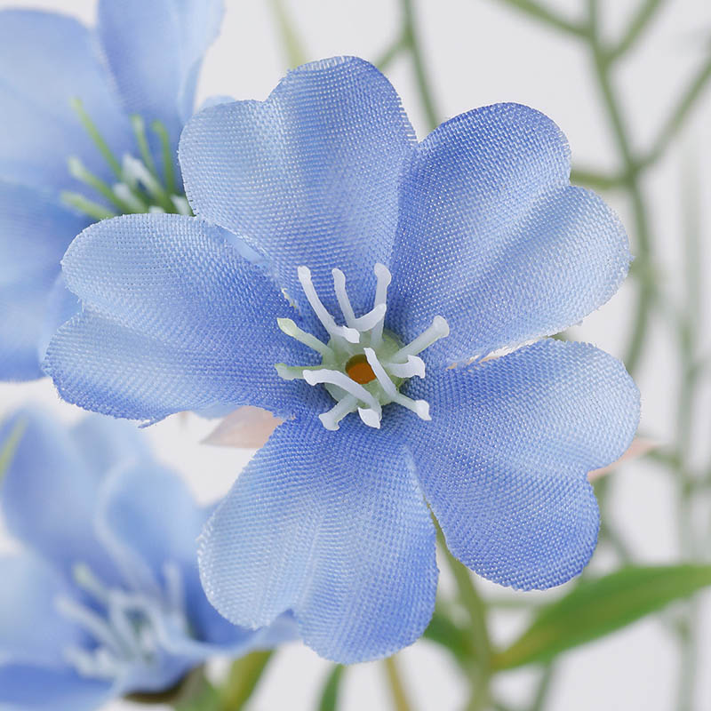 東京堂 造花　ミルブロッサムスプレー FM2180 ブルー 1本（ご注文単位1本）【直送品】