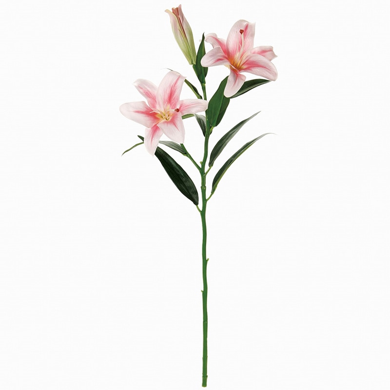 東京堂 造花 プライマルツインカサブランカ FM4122 ピンク 1本(ご注文単位1本)【直送品】