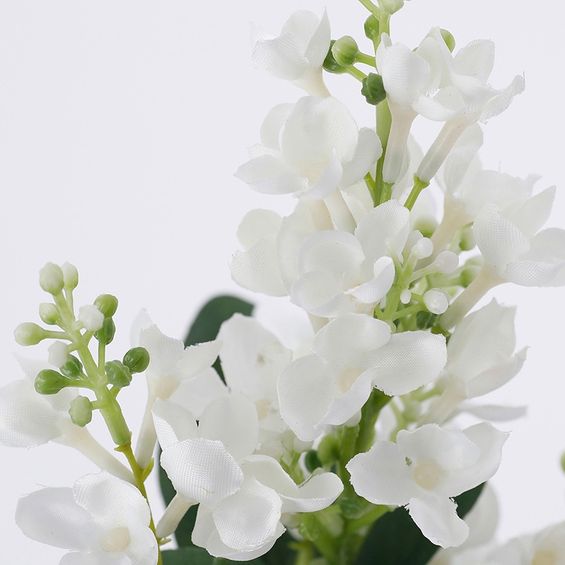 東京堂 造花 カレンライラック FM669 ホワイト 1本(ご注文単位1本)【直送品】