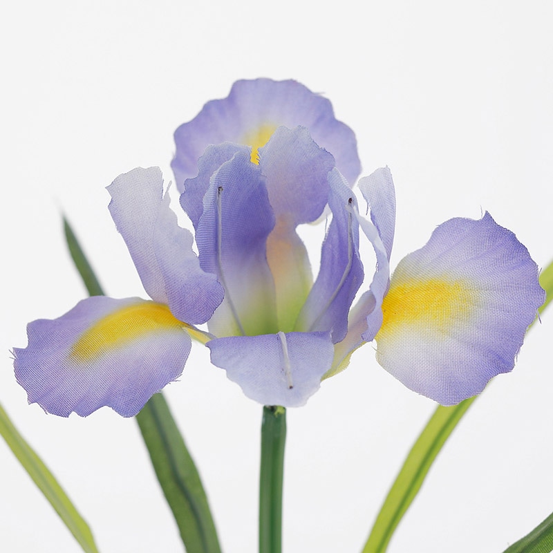 東京堂 造花 花しょうぶ FM1525 ブルーラベンダー 1本(ご注文単位1本)【直送品】