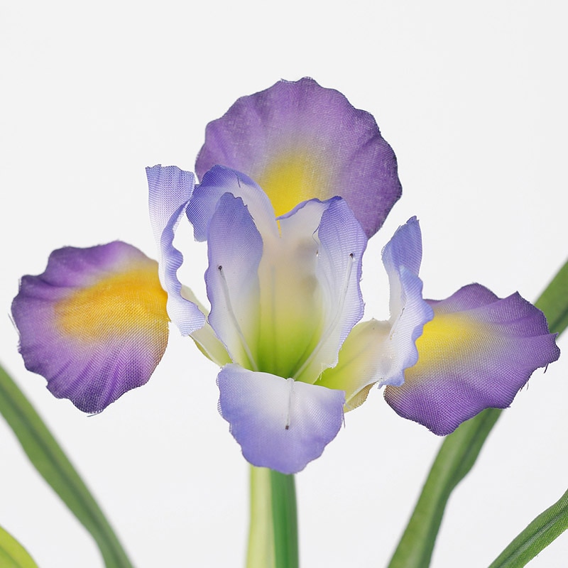 東京堂 造花 花しょうぶ FM1525 ダークパープル 1本(ご注文単位1本)【直送品】