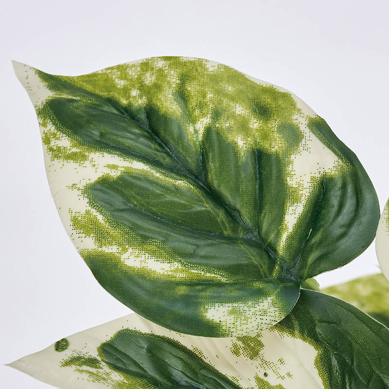 東京堂 造花 フィールポトスブッシュ FG291 クリームグリーン 1本(ご注文単位1本)【直送品】