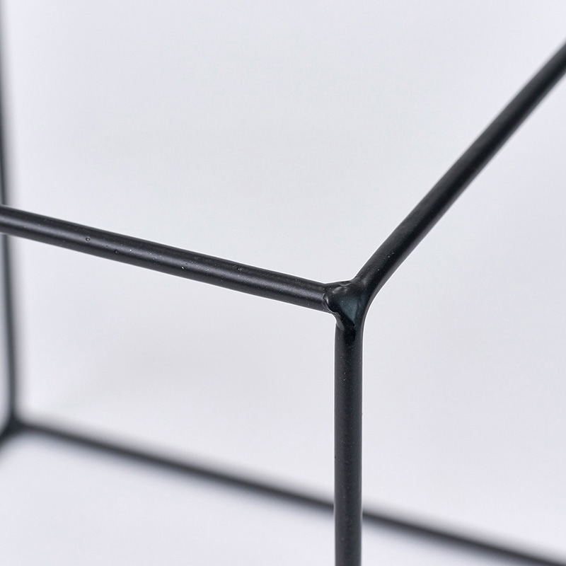 東京堂 ディスプレイ什器 ワイヤーキューブセット 黒 XU000021 1セット(ご注文単位1セット)【直送品】