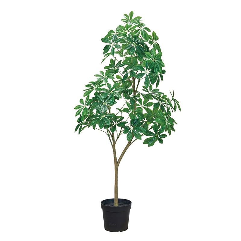 東京堂 造花 シェフレラポット3WAY FG779 グリーン 1本(ご注文単位1本)【直送品】