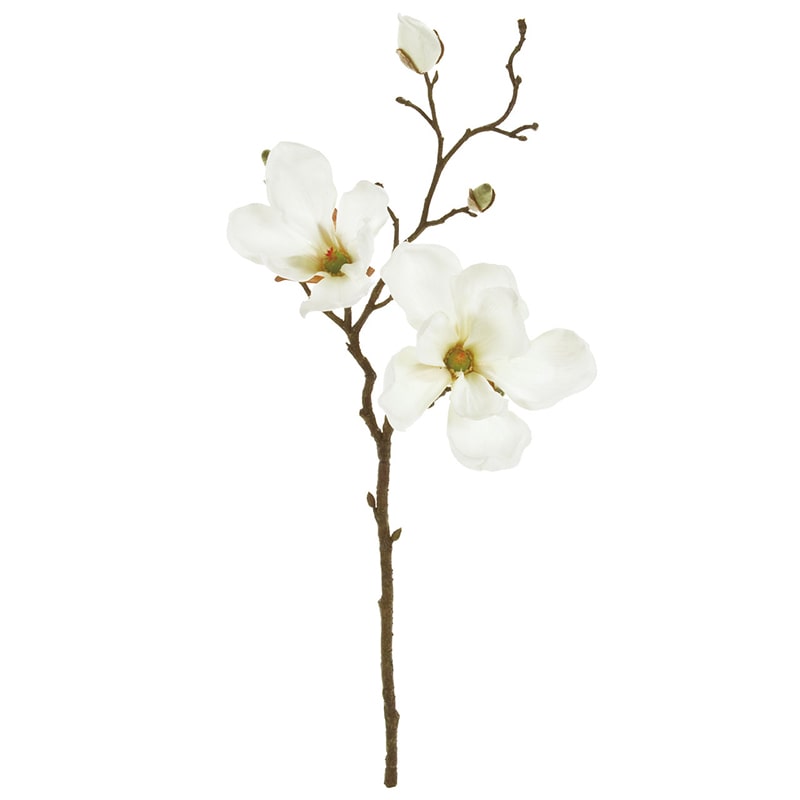 東京堂 造花　マグノリアミディ FM3336 クリーム 1本（ご注文単位1本）【直送品】