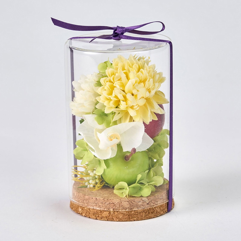 東京堂 造花 お供えコルクガラス ZA005904 1個(ご注文単位1個)【直送品】