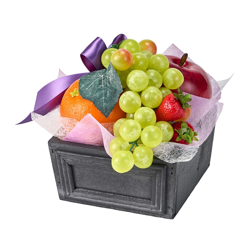 東京堂 造花 お供えフルーツ盛合わせ小  ZA005906 1個（ご注文単位1個）【直送品】