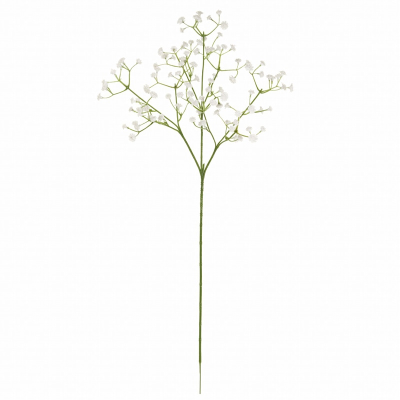 東京堂 造花 ベビーズブレススプレー FM3632 ホワイト 1本(ご注文単位24本)【直送品】