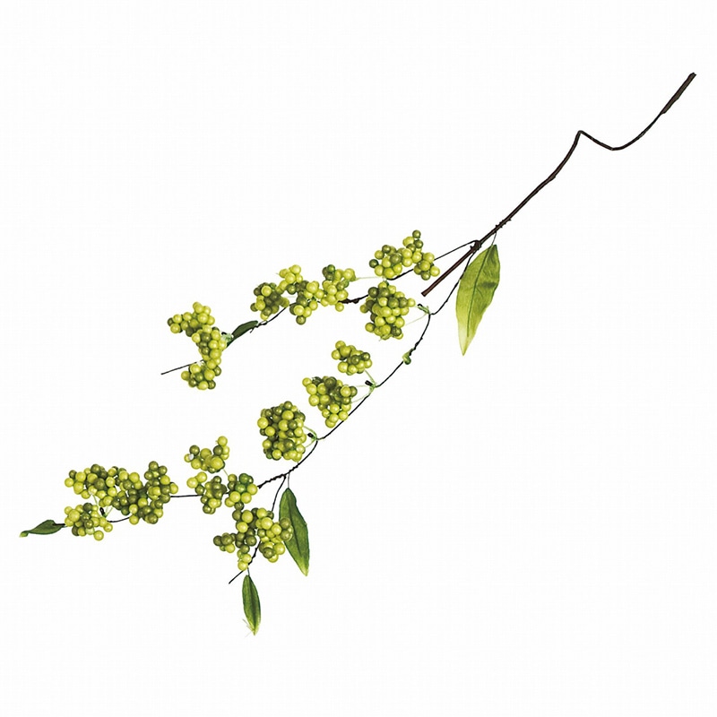 東京堂 造花　ネオシードルベリー FM2168 ライトグリーン 1本（ご注文単位1本）【直送品】