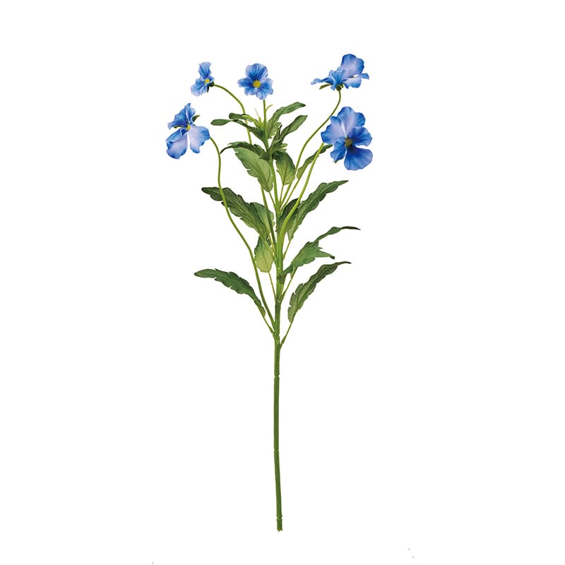 東京堂 造花 プリムパンジー ブルー FM302511-5 1本（ご注文単位1本）【直送品】