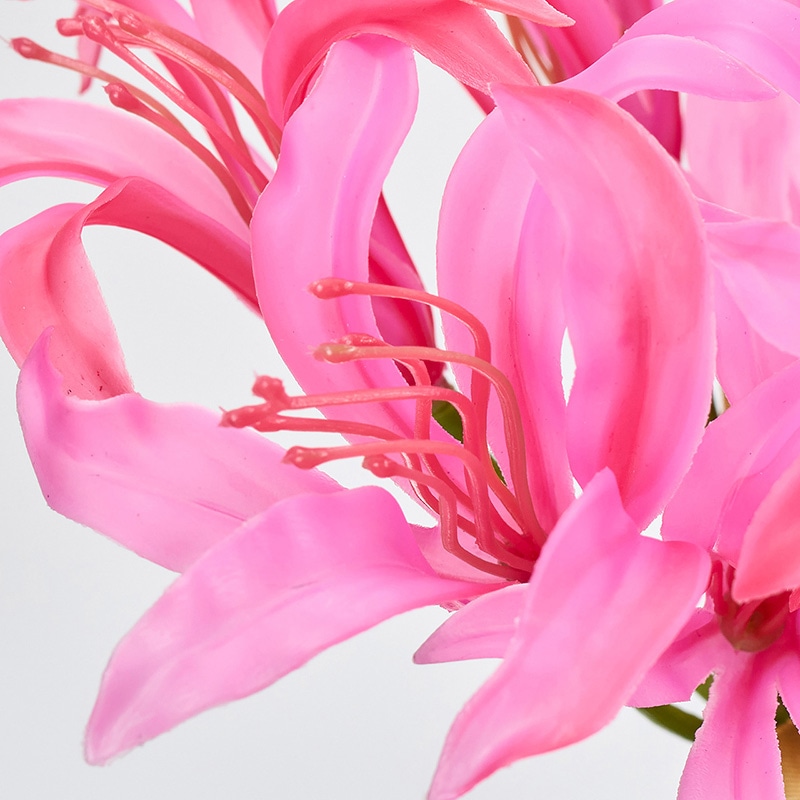 東京堂 造花 インプレスネリネ ホットピンク FM302514-052 1本(ご注文単位1本)【直送品】