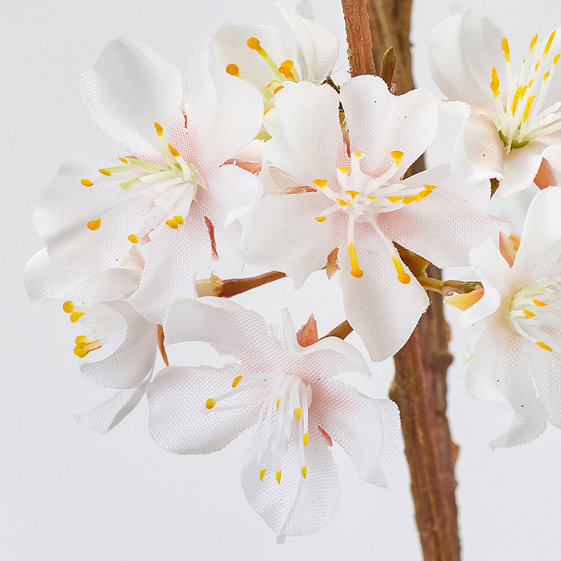 東京堂 造花 しおり桜 クリーム FM302523-37 1本（ご注文単位1本）【直送品】