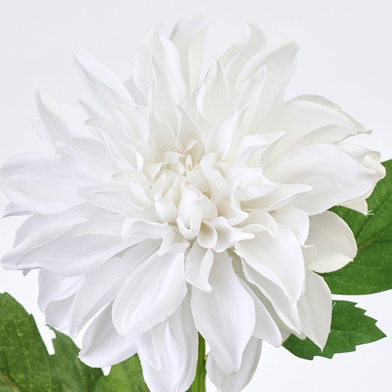 東京堂 造花 フェスタダリア ホワイト FM302508-001 1本(ご注文単位1本)【直送品】