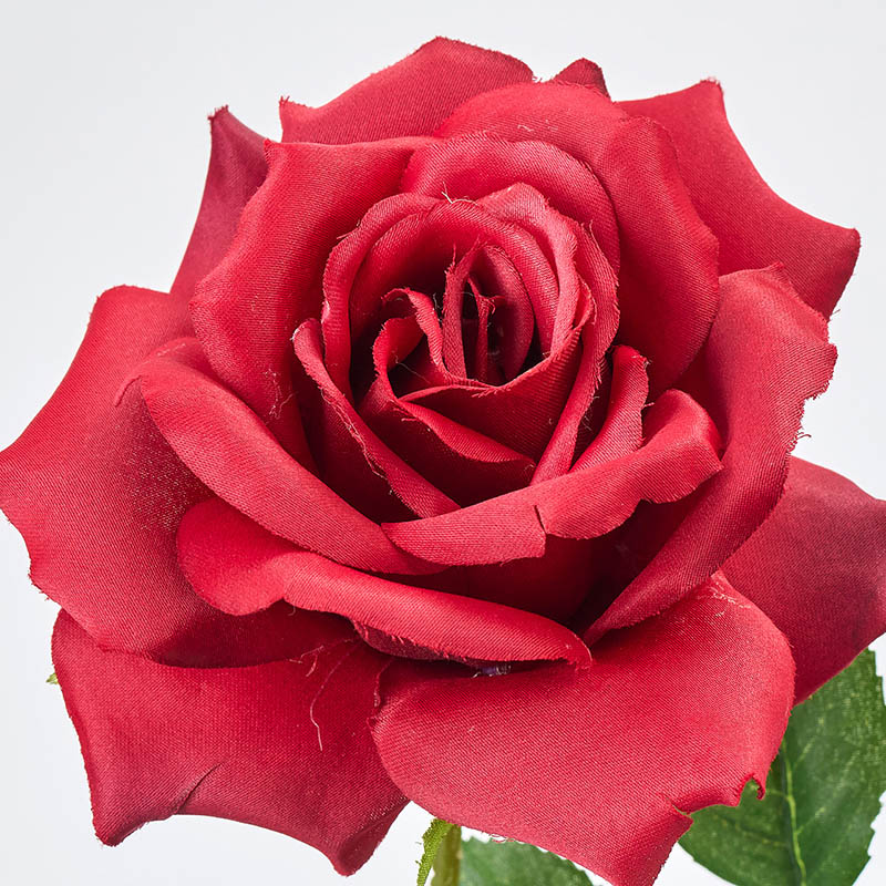 東京堂 造花 ブリリアントローズ レッド FM302526-003 1本(ご注文単位1本)【直送品】