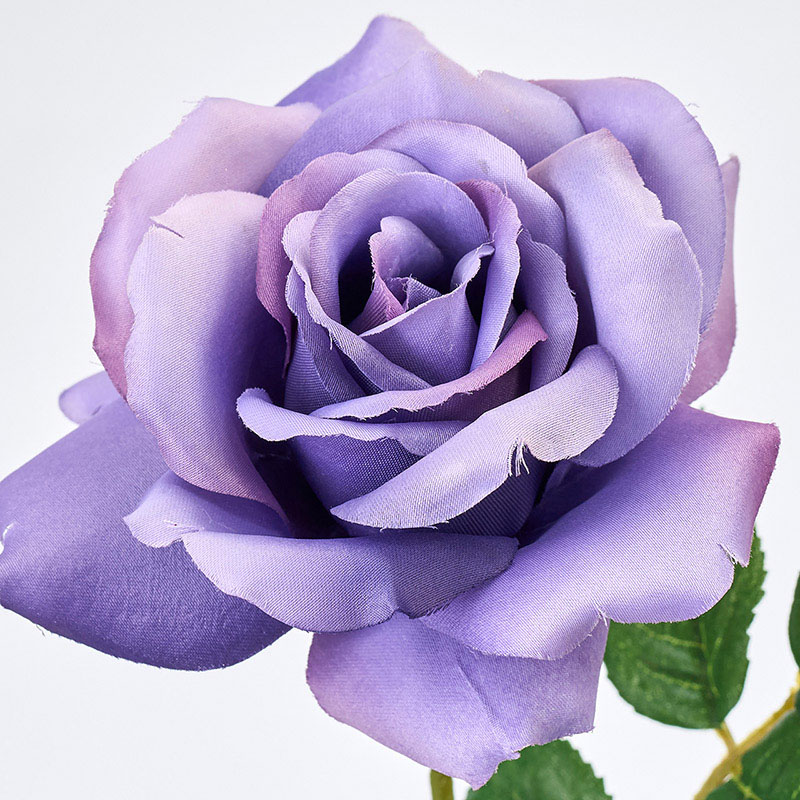 東京堂 造花 ブリリアントローズ パープル FM302526-017 1本(ご注文単位1本)【直送品】