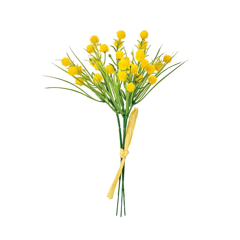 東京堂 造花 マリナミモザバンドル イエロー FM001680 1束（ご注文単位1束）【直送品】