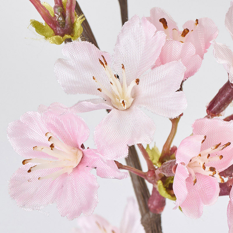 東京堂 造花 薄紅の桜 満開中 ピンク FM7069 1本(ご注文単位1本)【直送品】