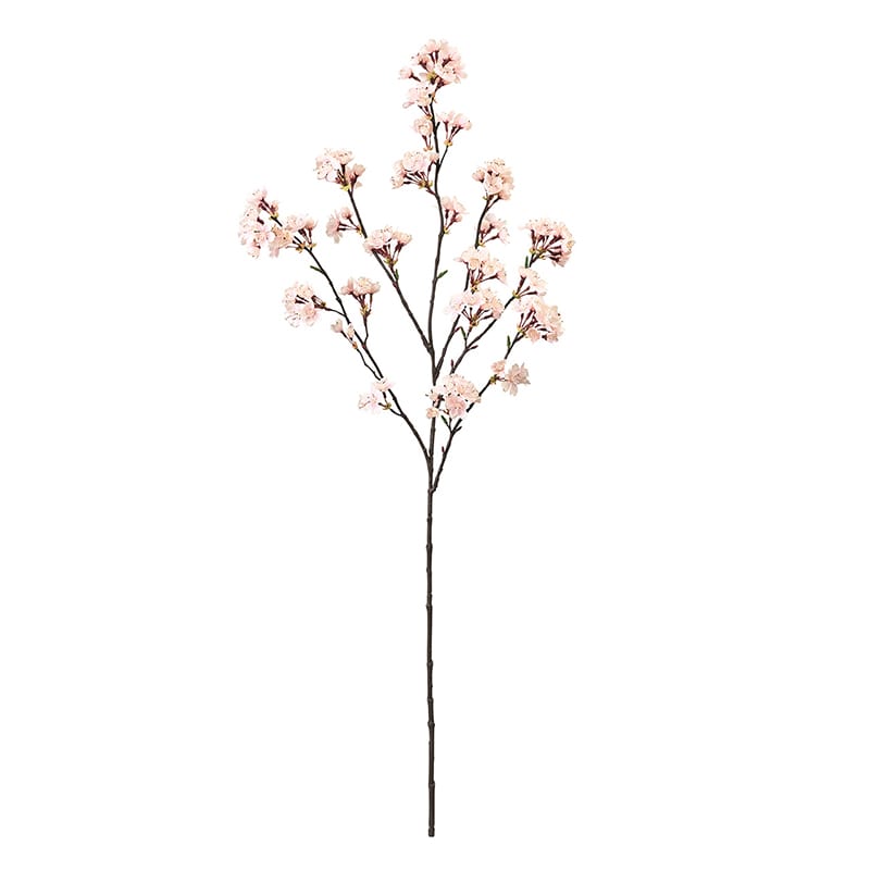 東京堂 造花 淡雪の桜 満開中 ライトピンク FM008069 1本（ご注文単位1本）【直送品】