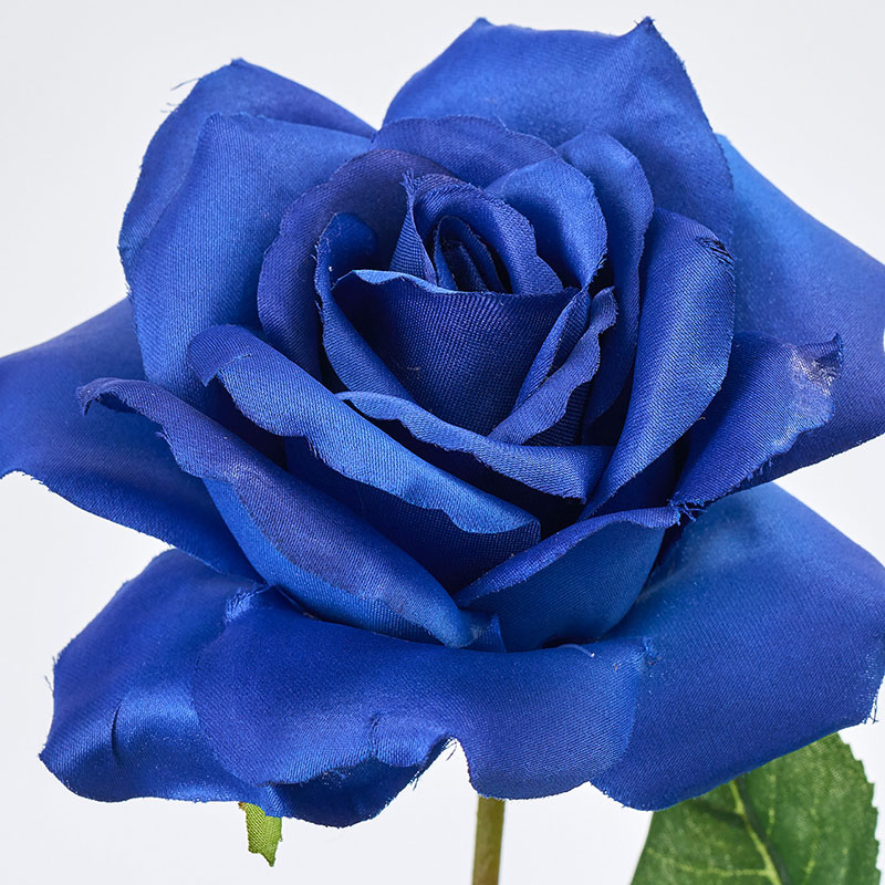 東京堂 造花 ブリリアントローズ ロイヤルブルー FM302526-033 1本(ご注文単位1本)【直送品】