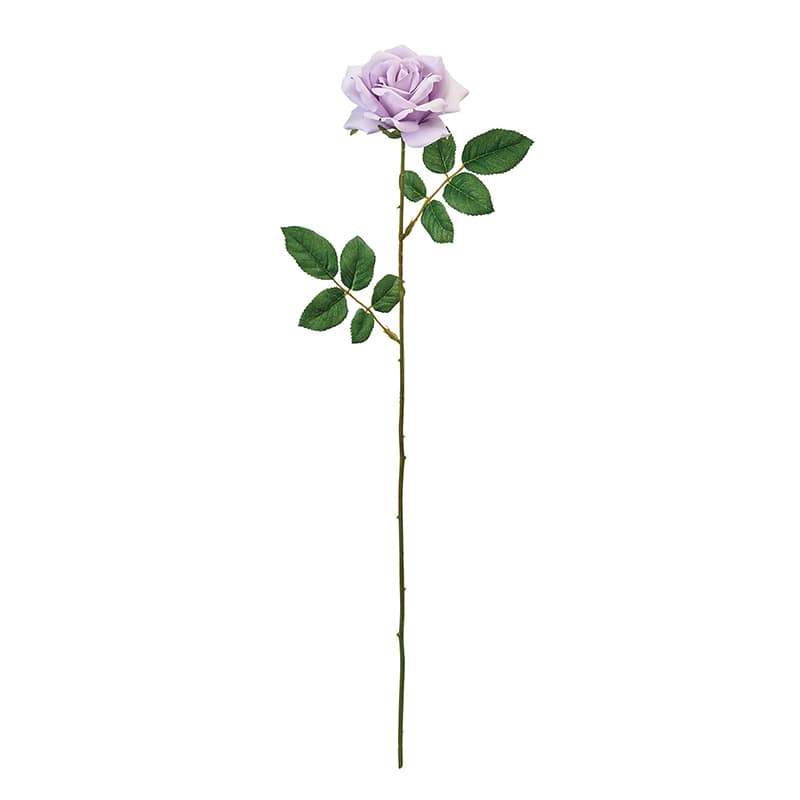 東京堂 造花 ブリリアントローズ ライラック FM302526-050 1本（ご注文単位1本）【直送品】