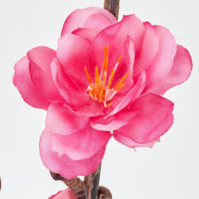 東京堂 造花 うたげ桃枝 ダークピンク FM7295 1本（ご注文単位1本）【直送品】