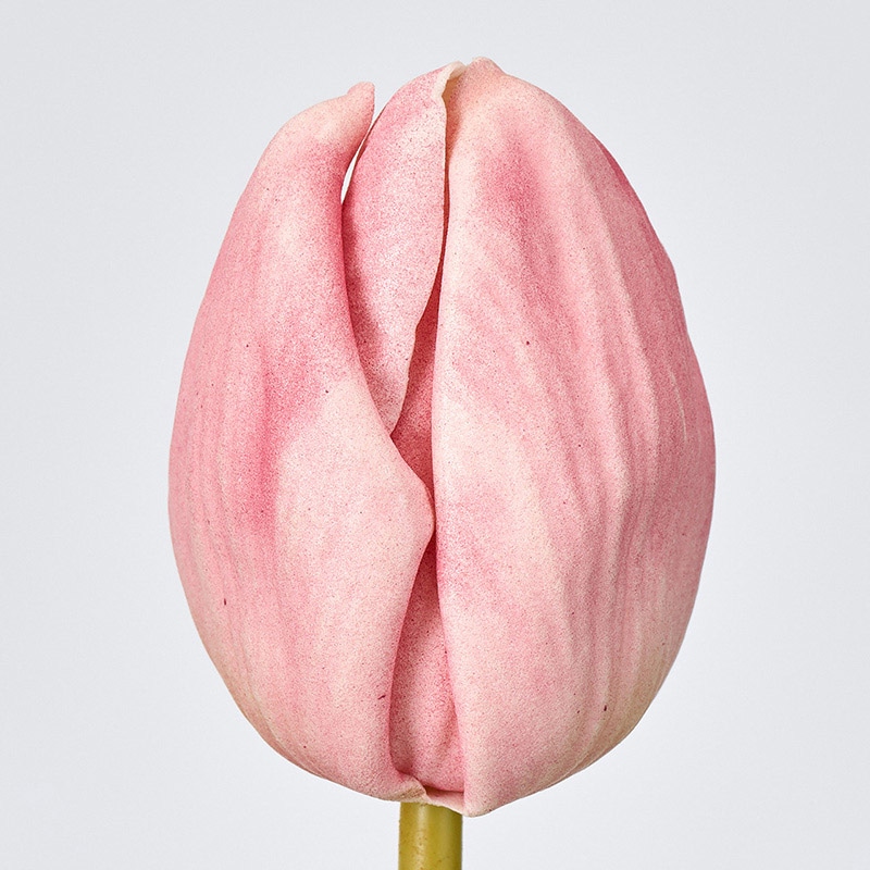 東京堂 造花 チアフルチューリップ アンティークピンク FM7848-102 1本(ご注文単位1本)【直送品】