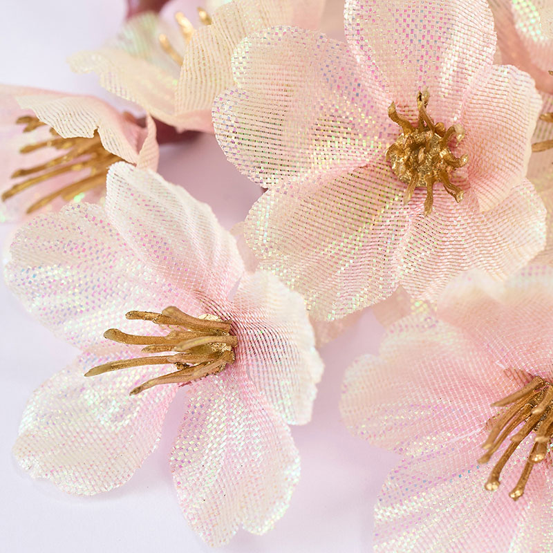 東京堂 造花 月夜の桜 落ち輪 ライトピンク FM004397 1束(ご注文単位1束)【直送品】