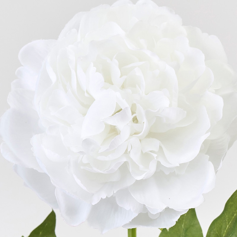 東京堂 造花 イノセントピオニー ホワイト FM302506 1本(ご注文単位1本)【直送品】