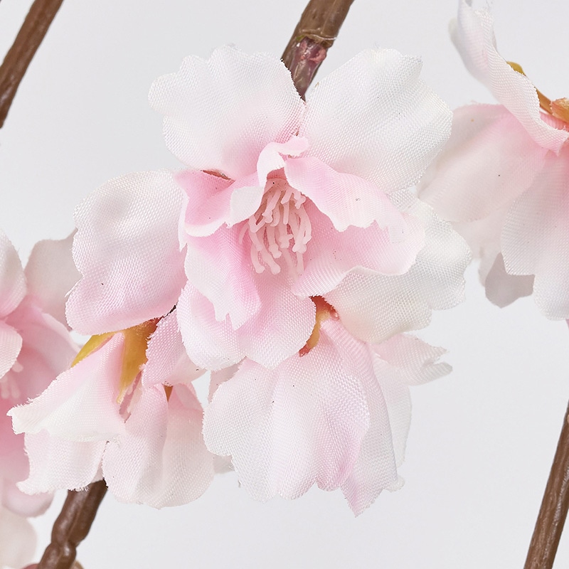 東京堂 造花 はつね桜バイン クリーム/ピンク FM5532 1本(ご注文単位1本)【直送品】