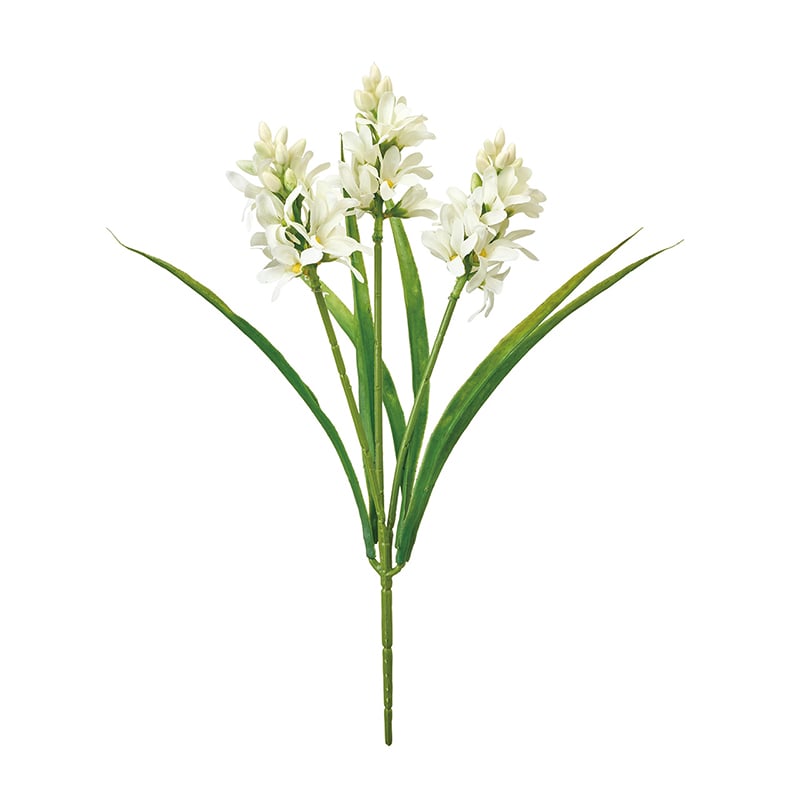 東京堂 造花 ヒヤシンスブッシュ クリーム FM002692-001 1本（ご注文単位1本）【直送品】